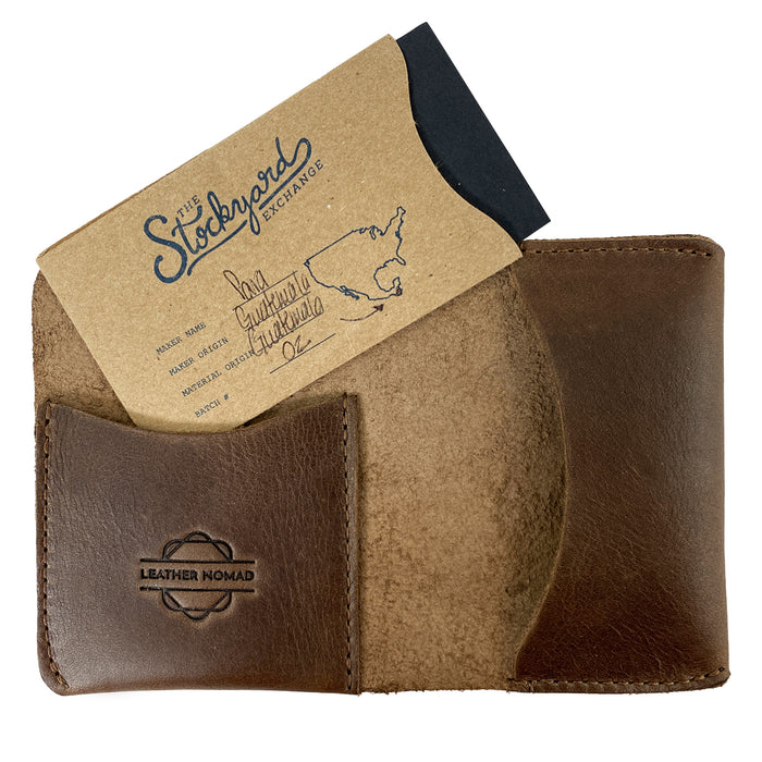 Bifold Card Holder - Stockyard X 'The Leather Store'