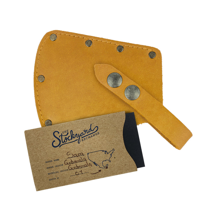 Weatherproof Adjustable Axe Sheath - Stockyard X 'The Leather Store'