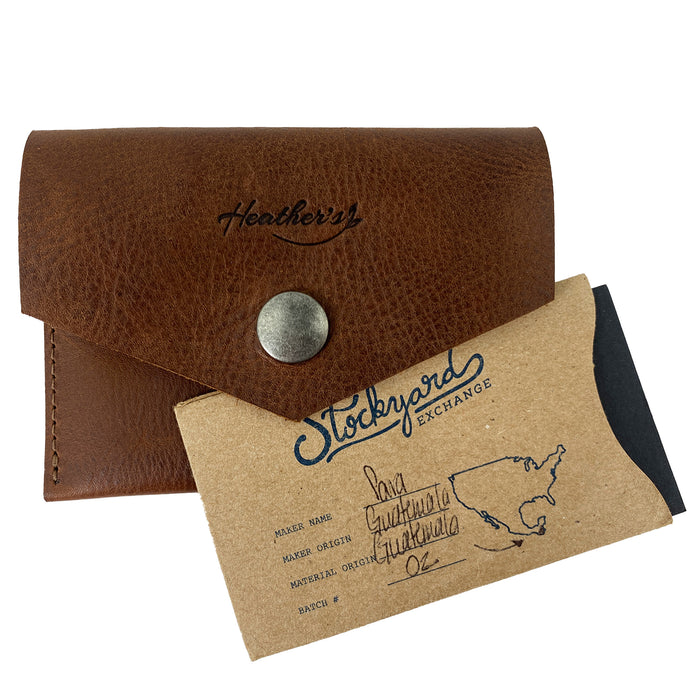 Envelope Card Holder - Stockyard X 'The Leather Store'