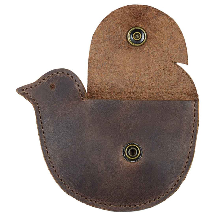 Pigeon Coin Pouch - Stockyard X 'The Leather Store'