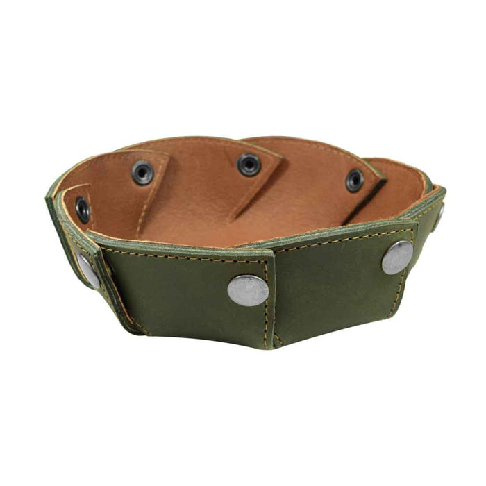 Circular Valet Tray — Stockyard X, The Leather Store