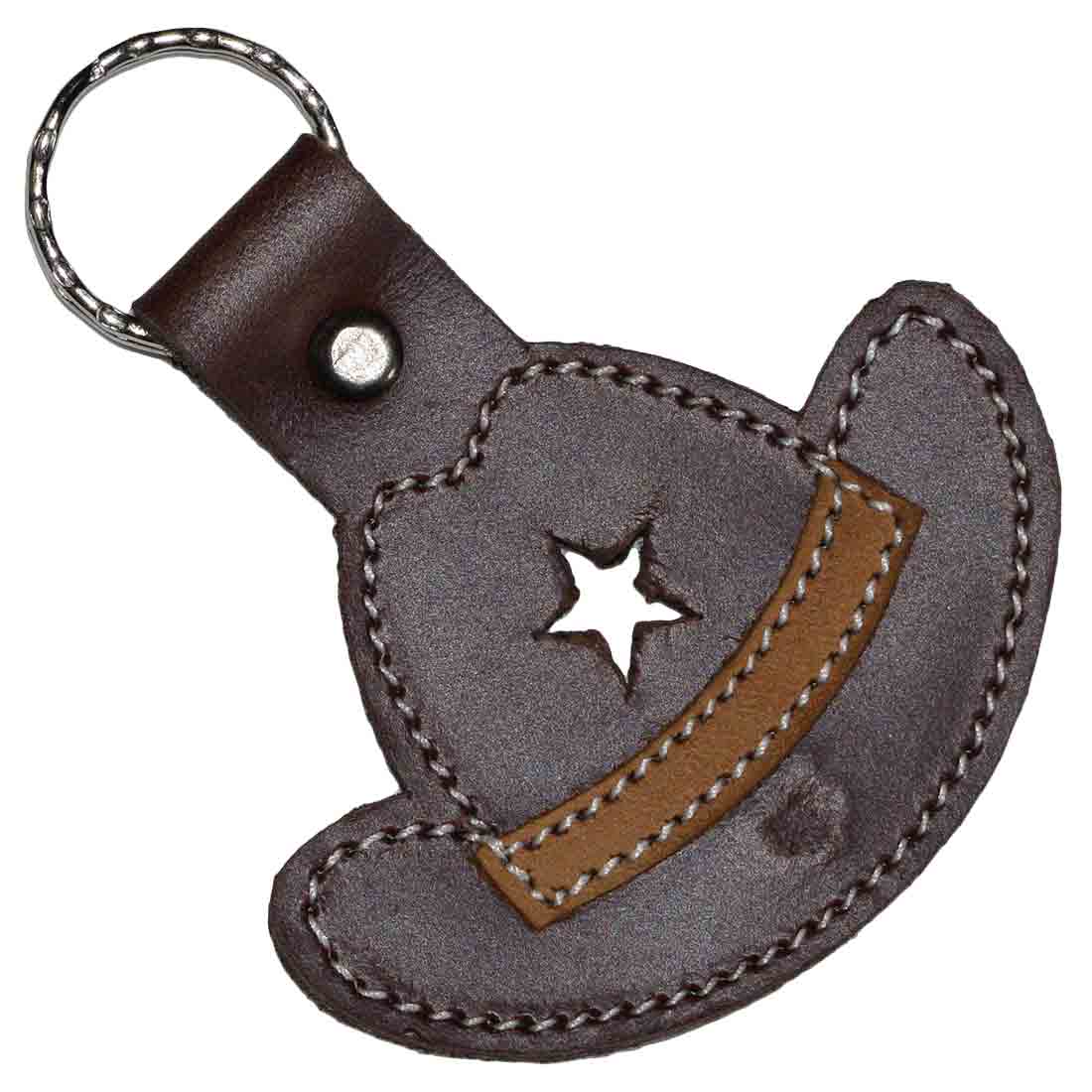Cowboy Hat Keychain - Stockyard X 'The Leather Store'