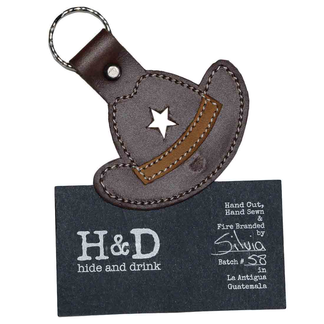 Cowboy Hat Keychain - Stockyard X 'The Leather Store'