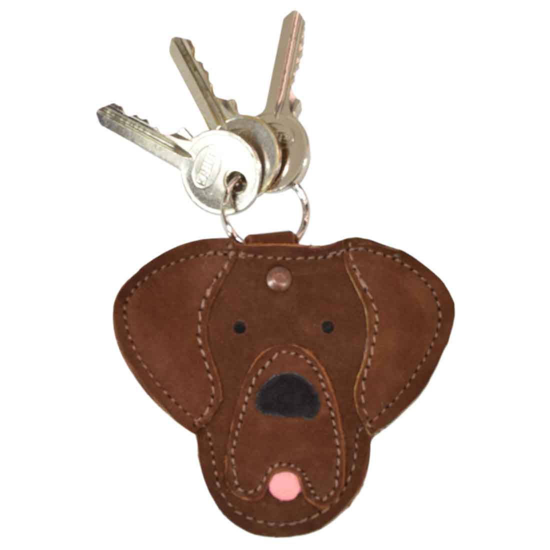 Labrador Key Chain – StockyardX, The Leather Store