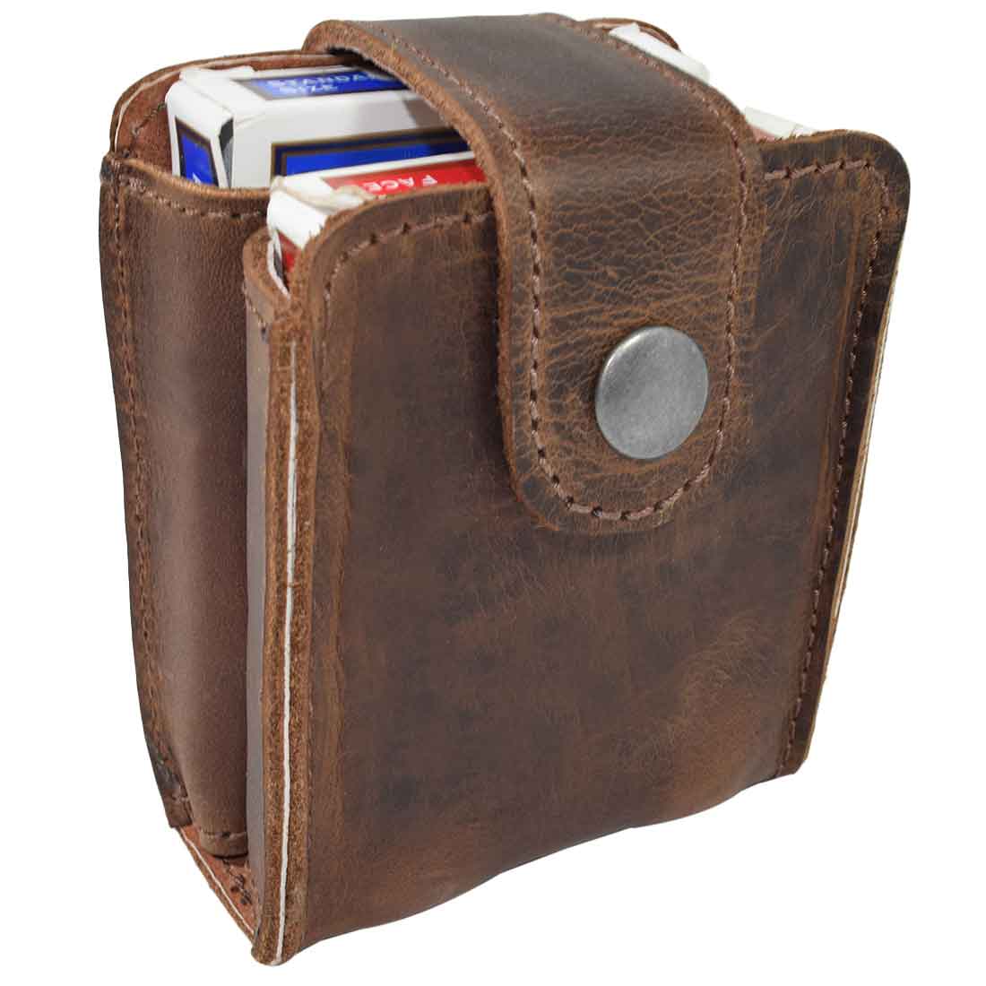 Double Deck Holder - Stockyard X 'The Leather Store'
