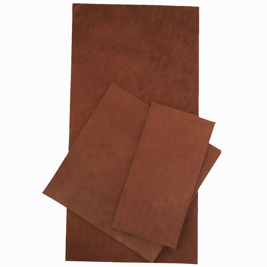 Thick Leather Squared Scraps 6 inch Variety (3 Pack) - Stockyard X 'The Leather Store'