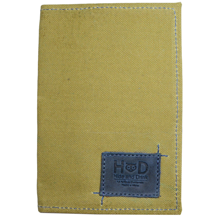 Waxed Canvas Field Notes Cover - Stockyard X 'The Leather Store'