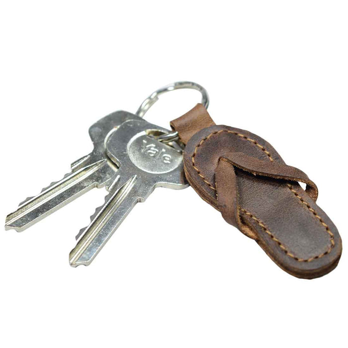 Flip-Flop Keychain — StockyardX, The Leather Store
