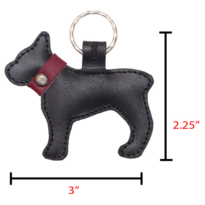 French Bulldog Keychain - Stockyard X 'The Leather Store'
