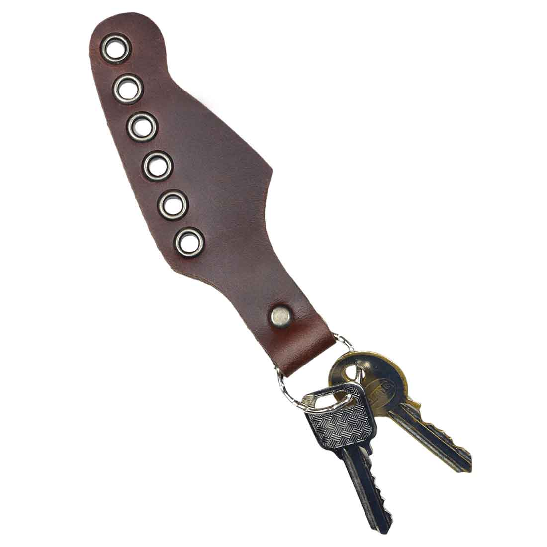 Guitar Headstock Keychain - Stockyard X 'The Leather Store'