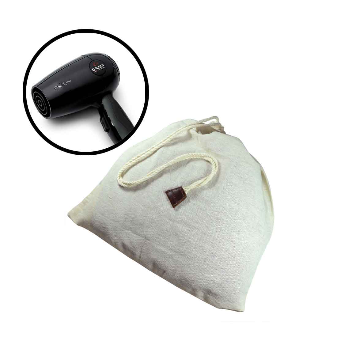Hair Dryer Bag Manta - Stockyard X 'The Leather Store'