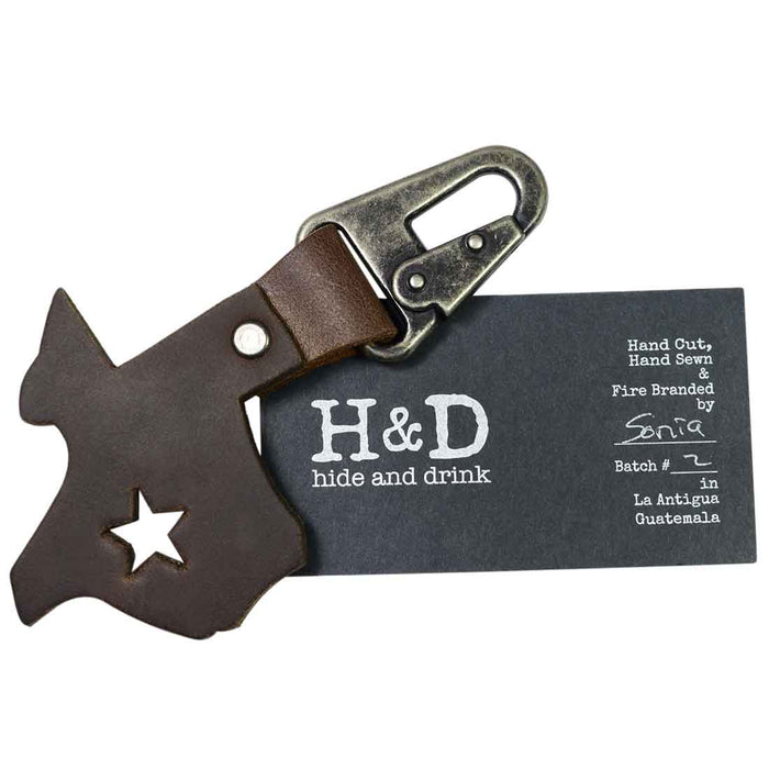 Texas Keychain Holder - Stockyard X 'The Leather Store'
