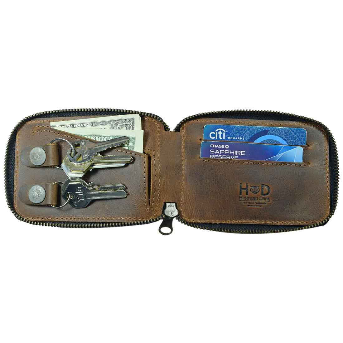 Key Wallet - Stockyard X 'The Leather Store'