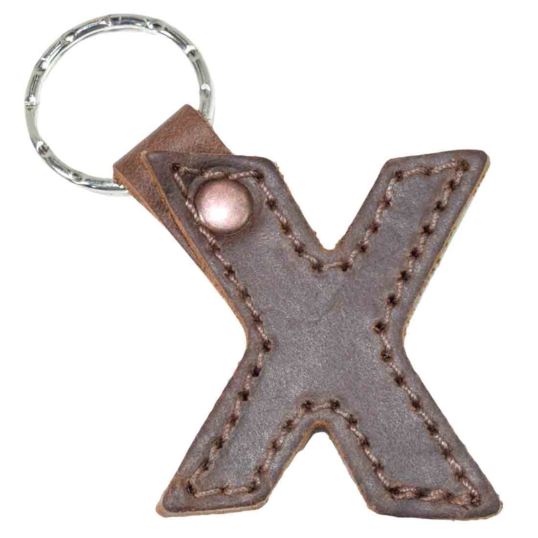 Alphabet Letter Keychains - Stockyard X 'The Leather Store'