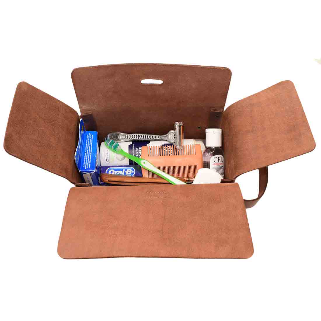 Thick Toiletry Bag - Stockyard X 'The Leather Store'