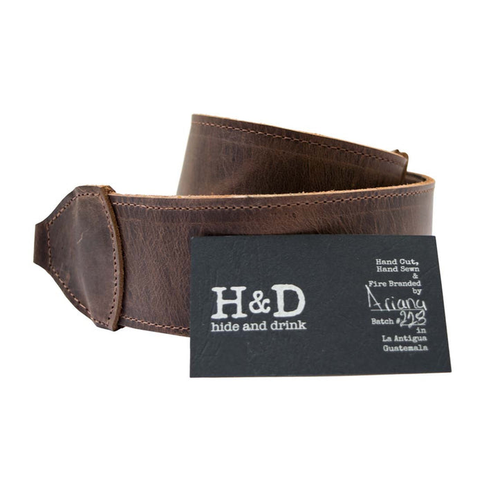 Leather Camera Shoulder Strap - Stockyard X 'The Leather Store'