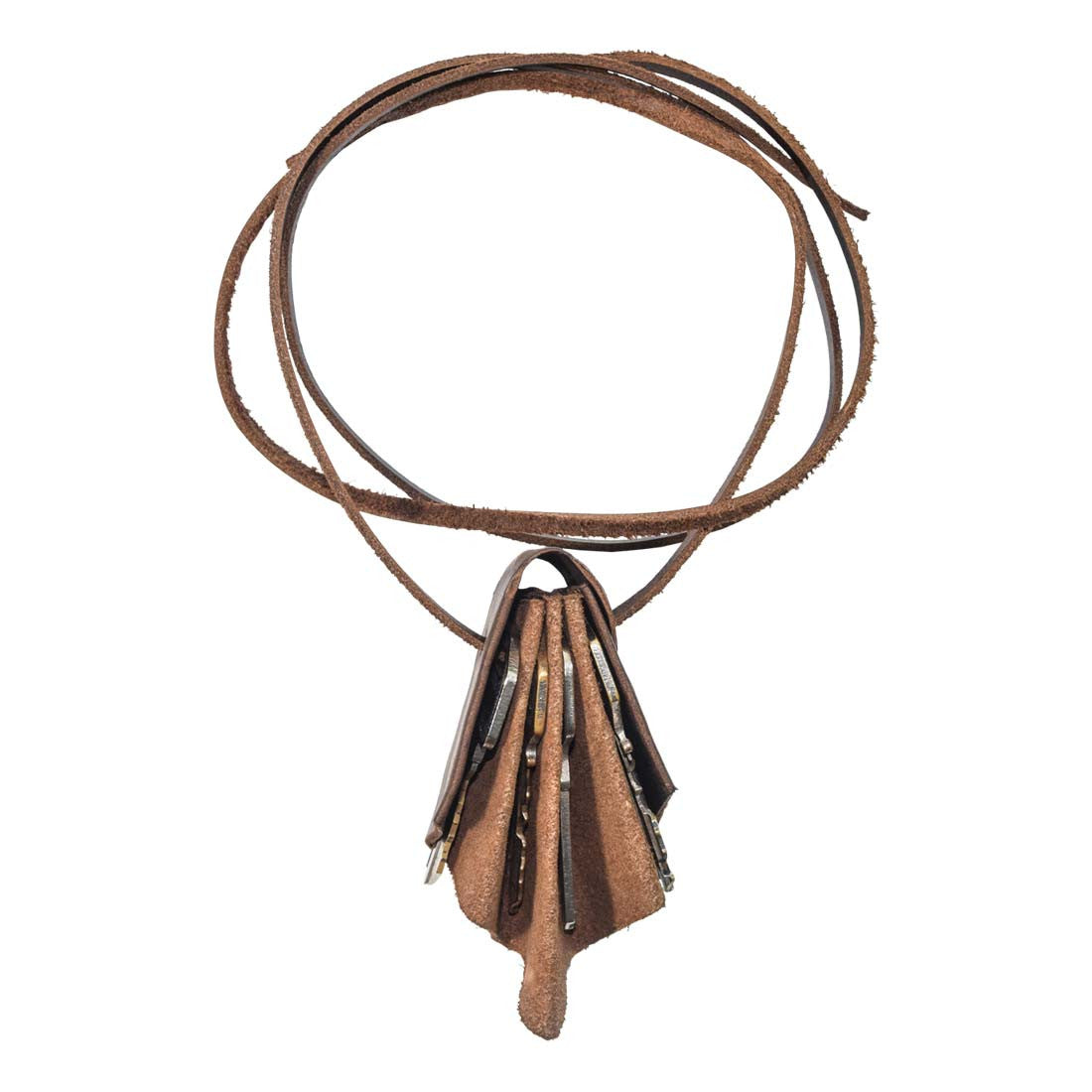 Key Chain Necklace - Stockyard X 'The Leather Store'