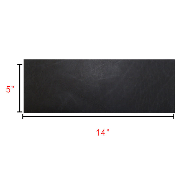 Thick Leather Rectangular Scraps 5 x 14 in. (2 Pack) - Stockyard X 'The Leather Store'