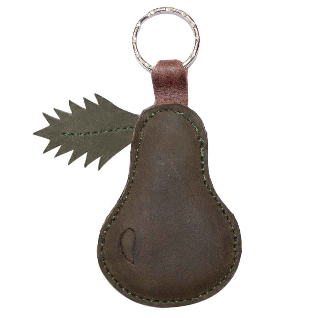 Pear Keychain - Stockyard X 'The Leather Store'
