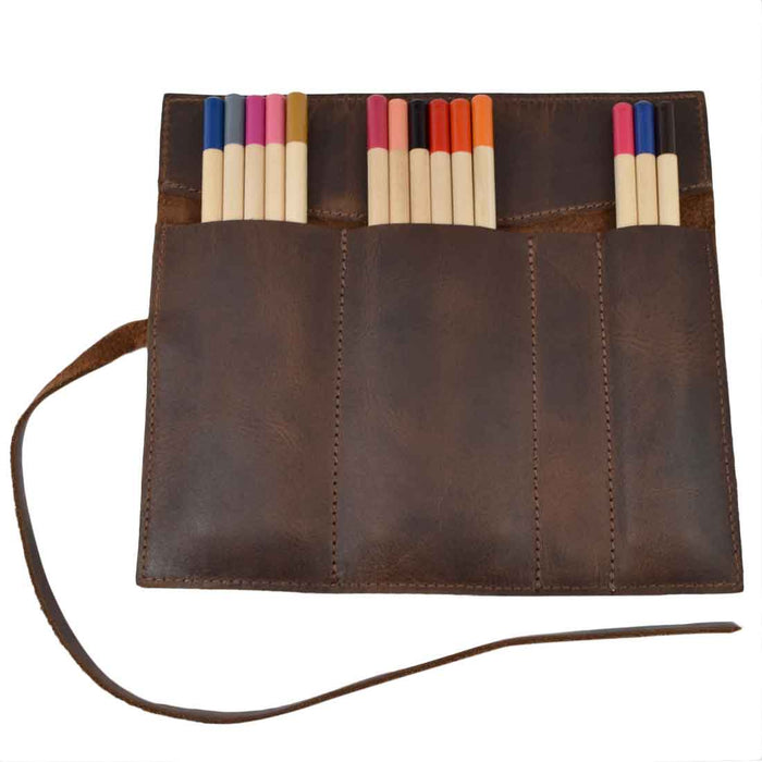 Pencil Storage Case - Stockyard X 'The Leather Store'