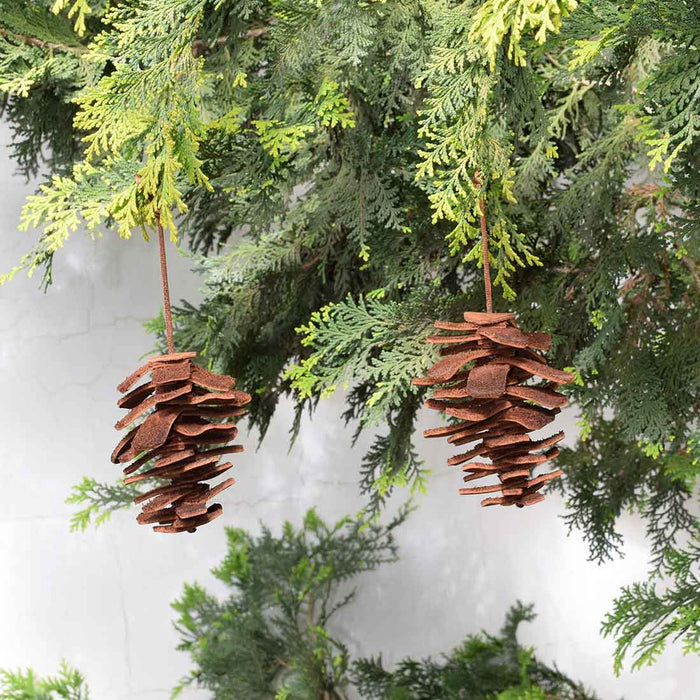 Pine Cone Ornament - Stockyard X 'The Leather Store'