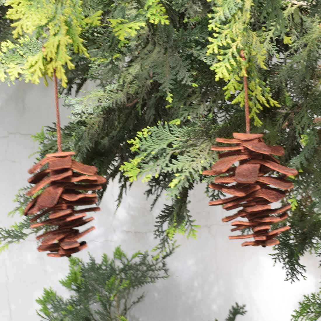 Pine Cone Ornament - Stockyard X 'The Leather Store'
