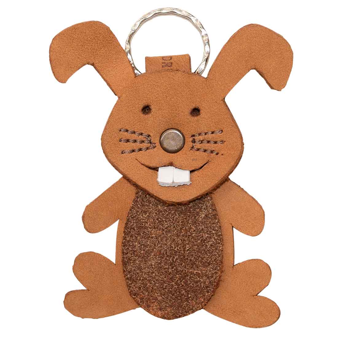 Crazy Rabbit Keychain - Stockyard X 'The Leather Store'
