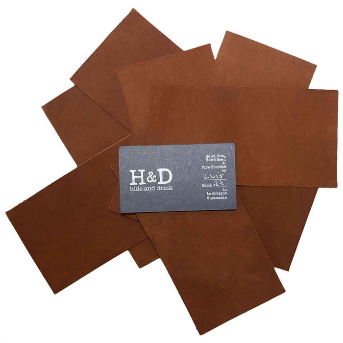 Leather Rectangular Scraps 3 x 6 in. (8 Pack)