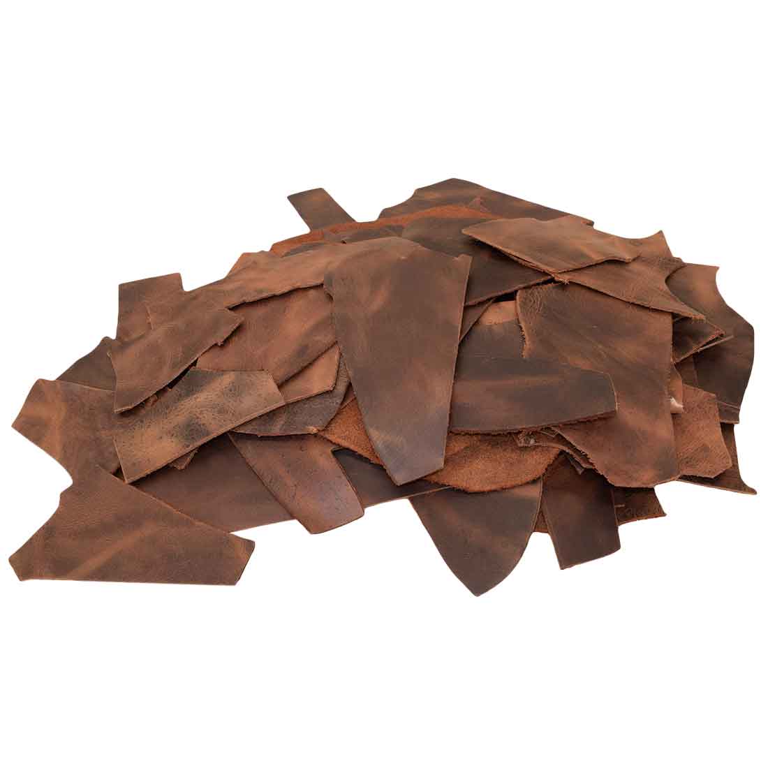 Leather Scraps 4 Lb. (1.8 mm Thick) - Stockyard X 'The Leather Store'