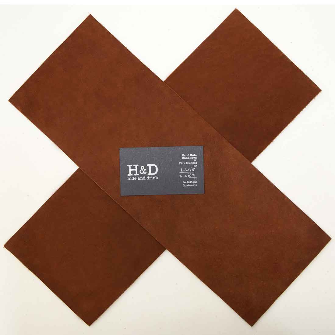 Leather Rectangular Scraps 5 x 14 in. (2 Pack) - Stockyard X 'The Leather Store'