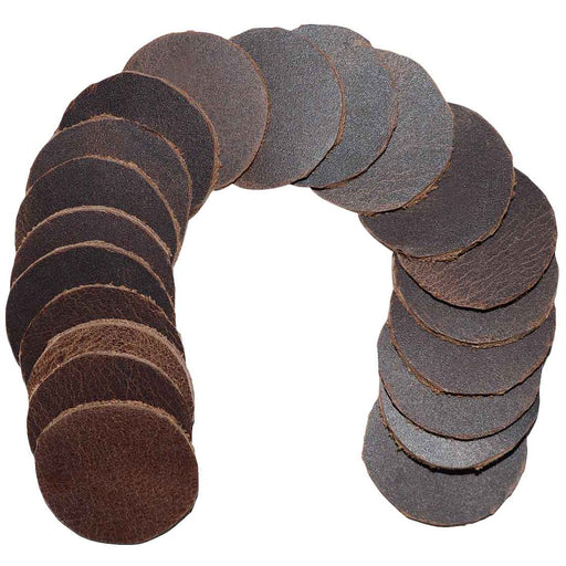 Leather Circles 1 in. (Set of 20) - Stockyard X 'The Leather Store'