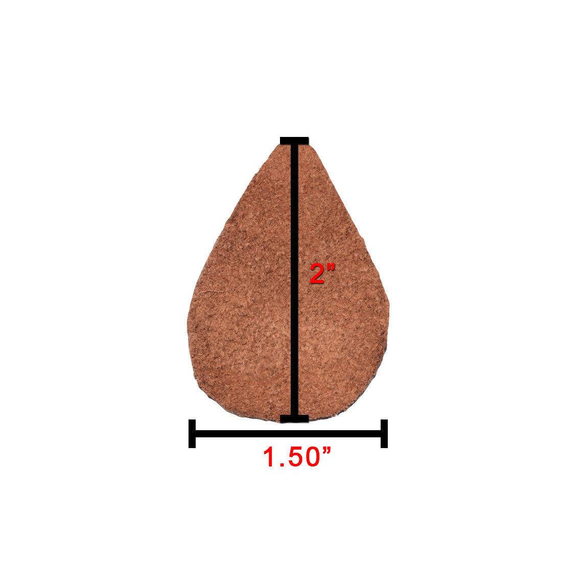 Leather Drop Shapes (Set of 20) - Stockyard X 'The Leather Store'