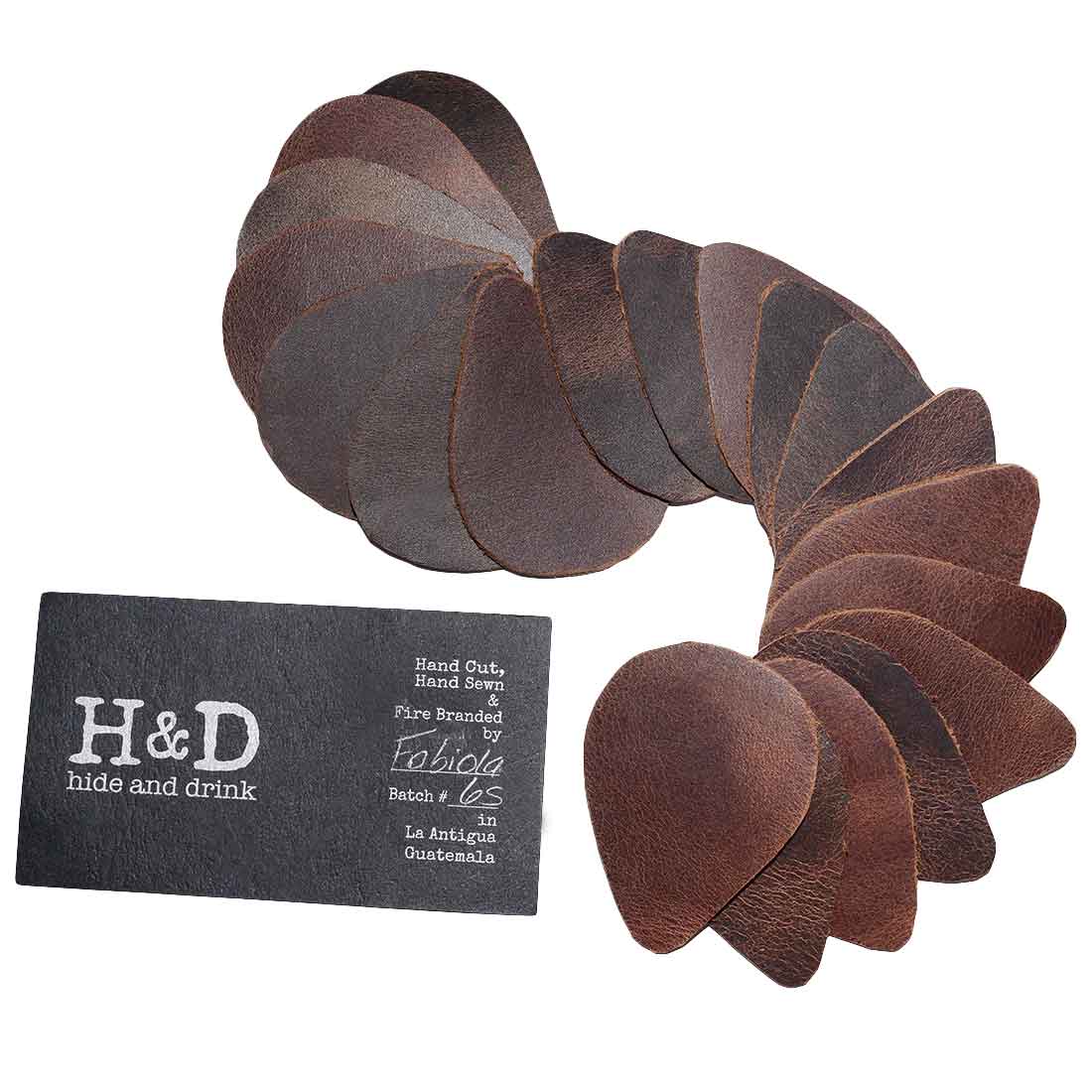 Leather Drop Shapes (Set of 20) - Stockyard X 'The Leather Store'