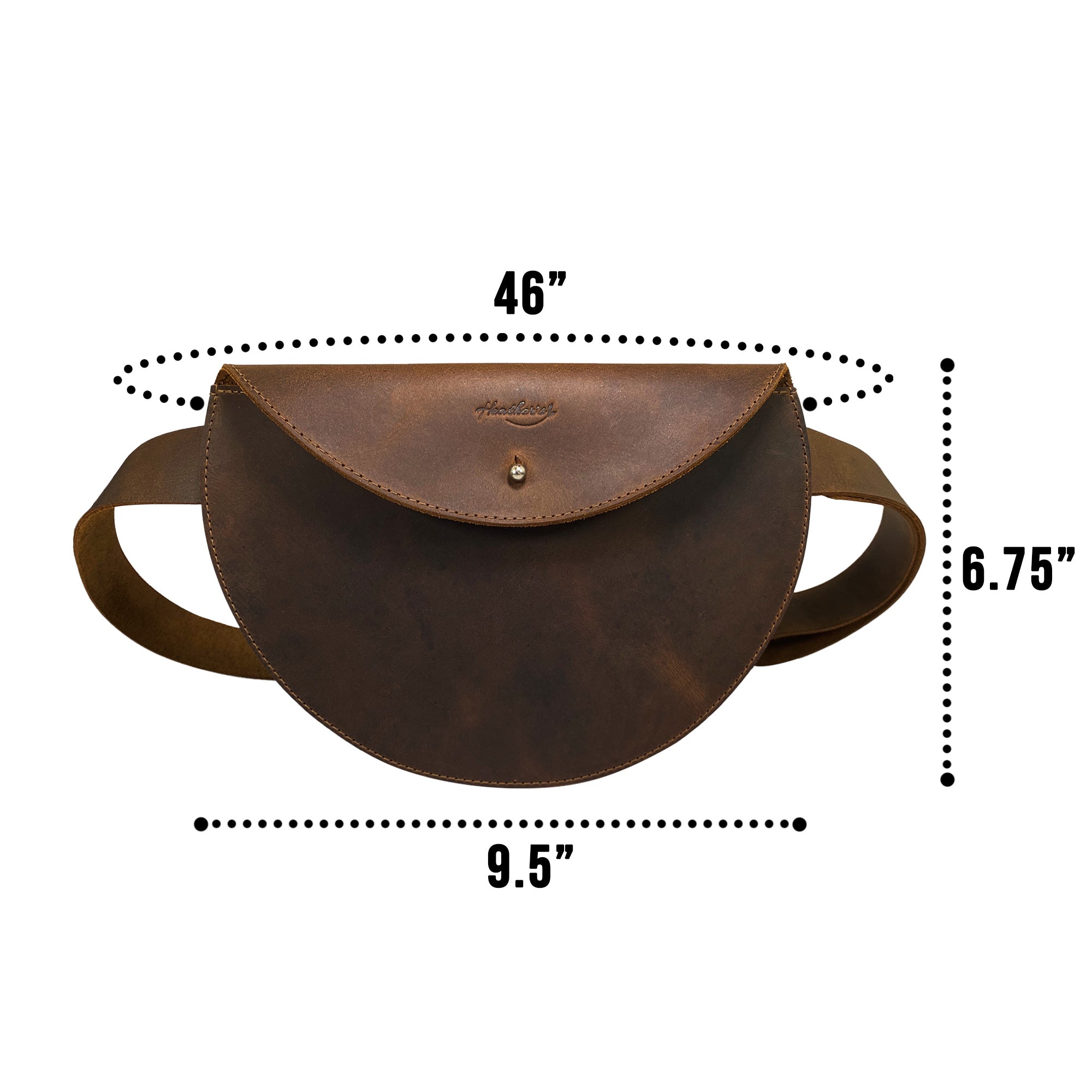Moon Fanny Pack - Stockyard X 'The Leather Store'