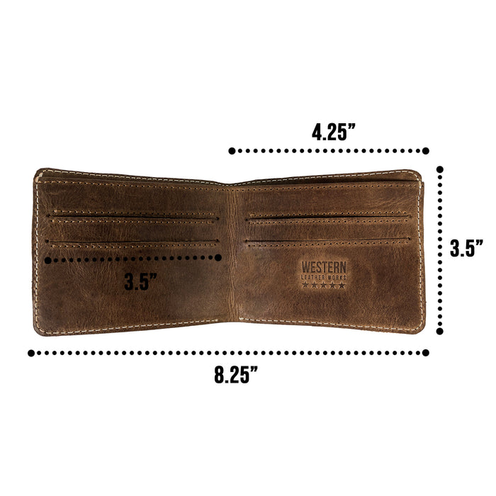 Classic Cowboy Wallet - Stockyard X 'The Leather Store'