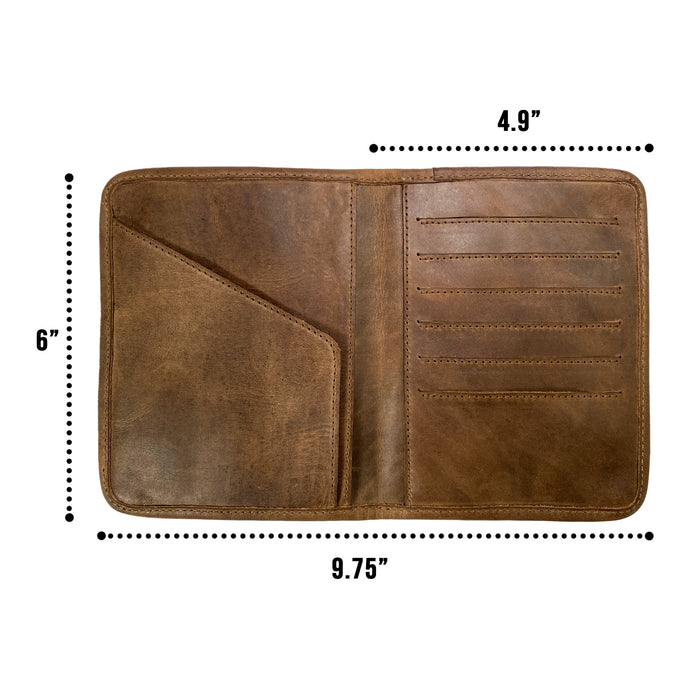 Cowboy Passport Wallet - Stockyard X 'The Leather Store'