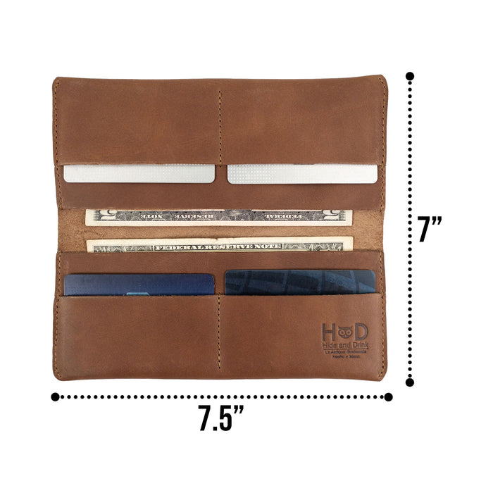 Dual Folio Wallet - Stockyard X 'The Leather Store'