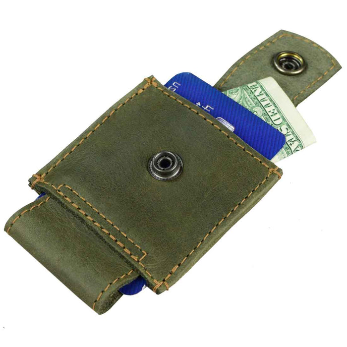 Sliding Card Holder - Stockyard X 'The Leather Store'