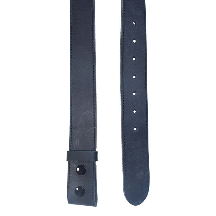 Rustic Thick Leather Snap On Belt - Stockyard X 'The Leather Store'