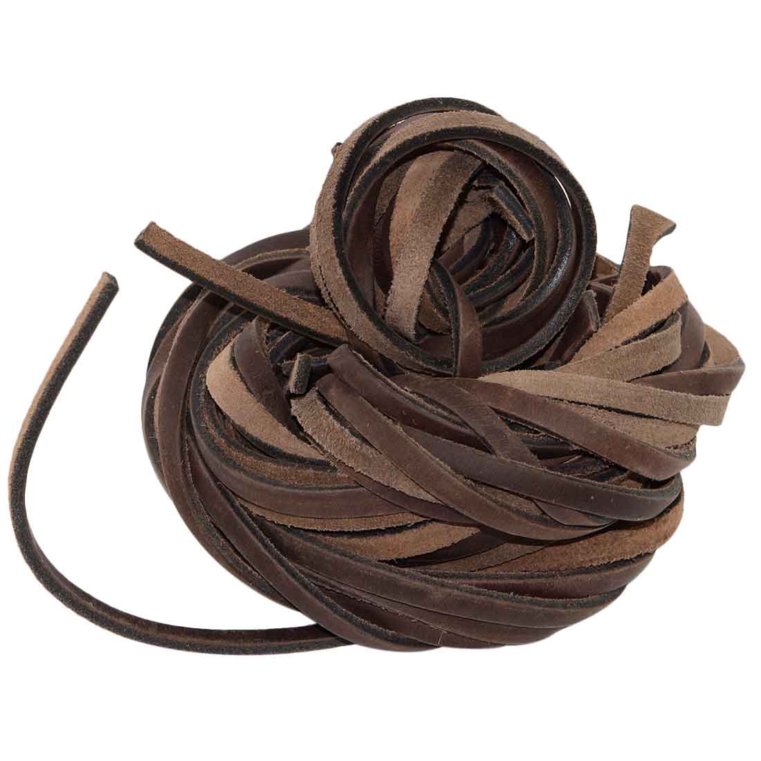 Leather Strap Scraps (Up to 0.25 in.) Wide Variety Pack - Stockyard X 'The Leather Store'