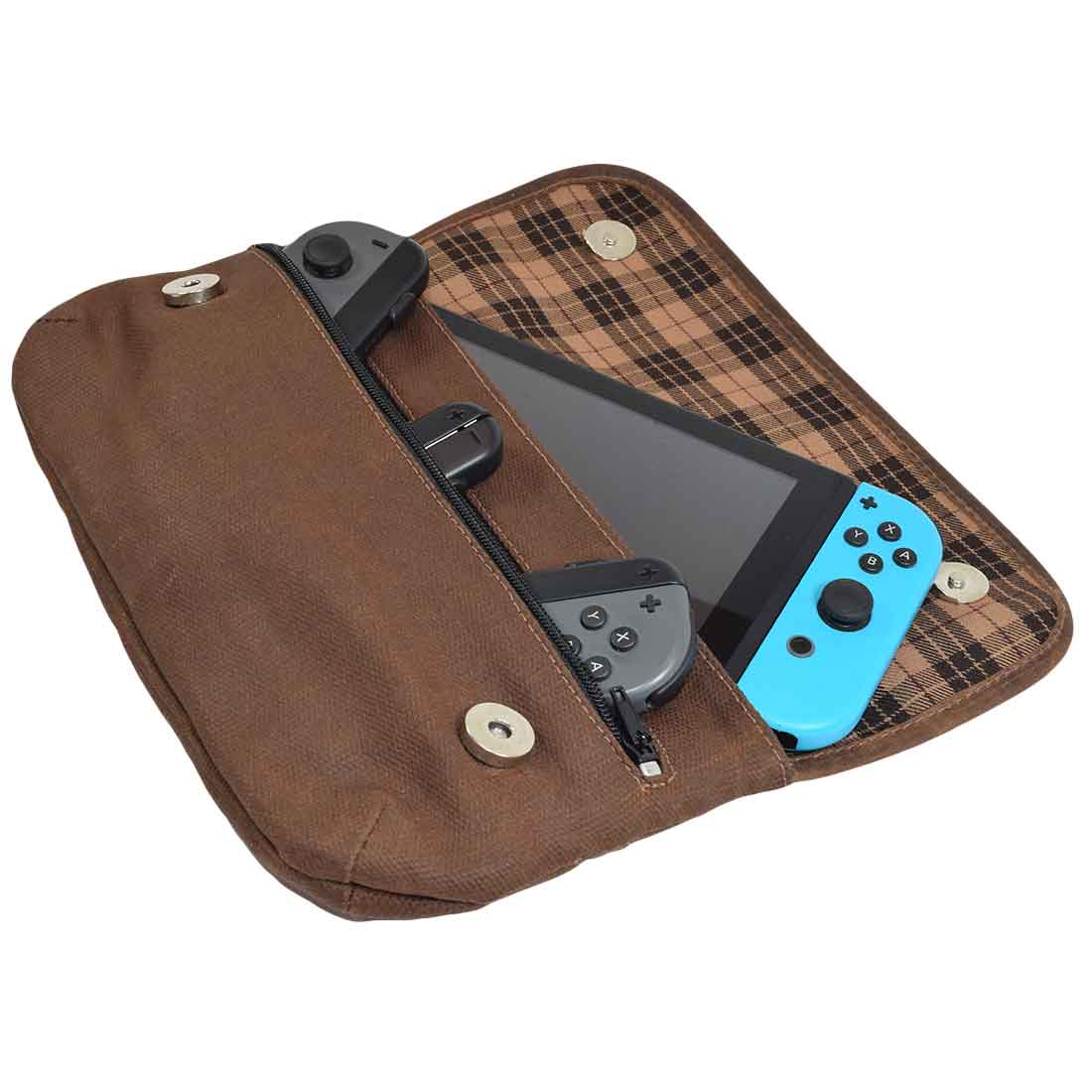 Waxed Canvas Switch Cover - Stockyard X 'The Leather Store'