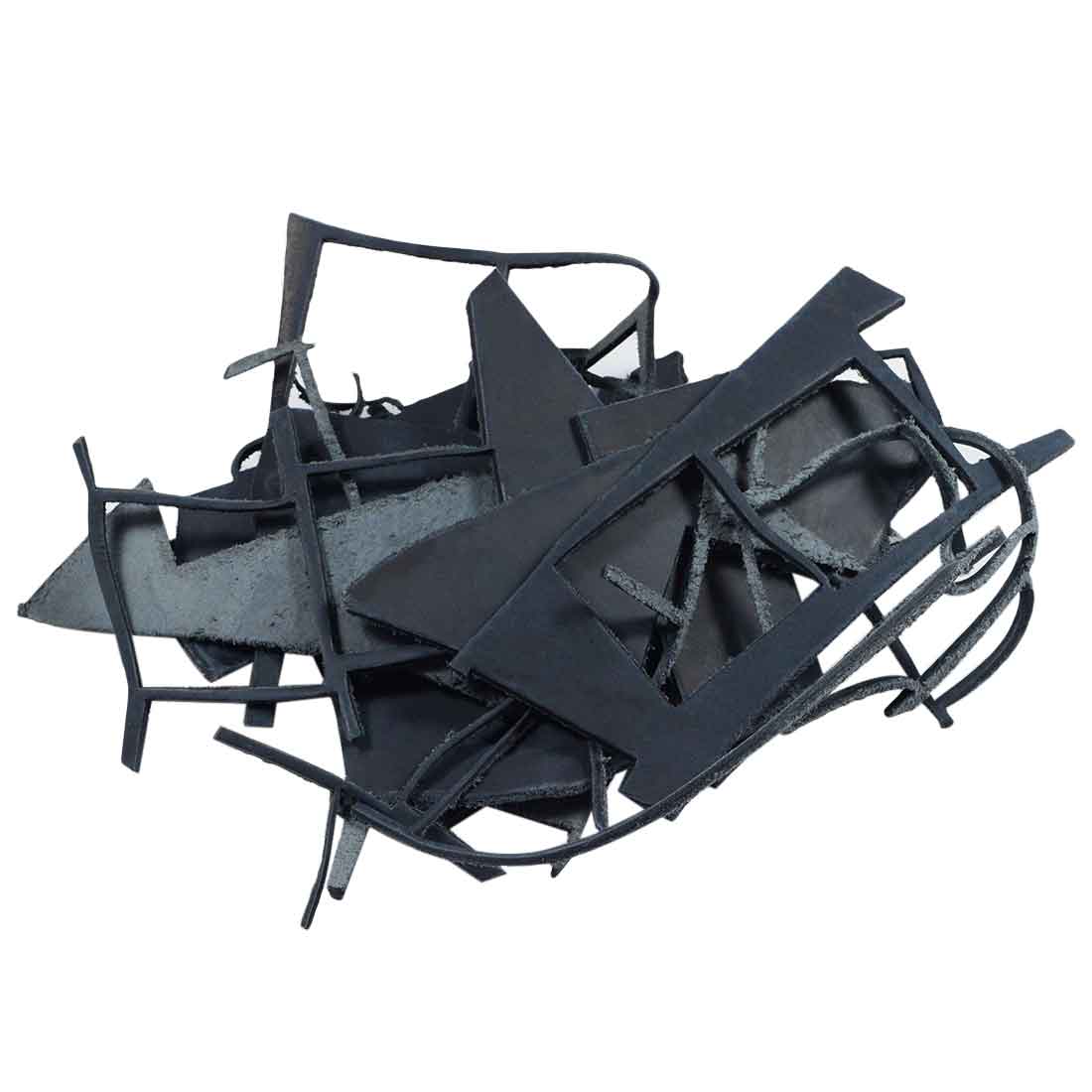 Thick Cow Leather Chips & Scraps (8 oz) - Stockyard X 'The Leather Store'