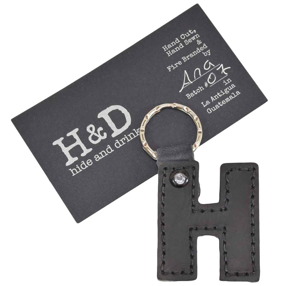 Alphabet Letter Keychains - Stockyard X 'The Leather Store'