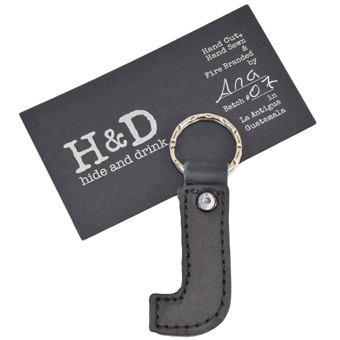 Alphabet Letter Keychains - Stockyard X 'The Leather Store'