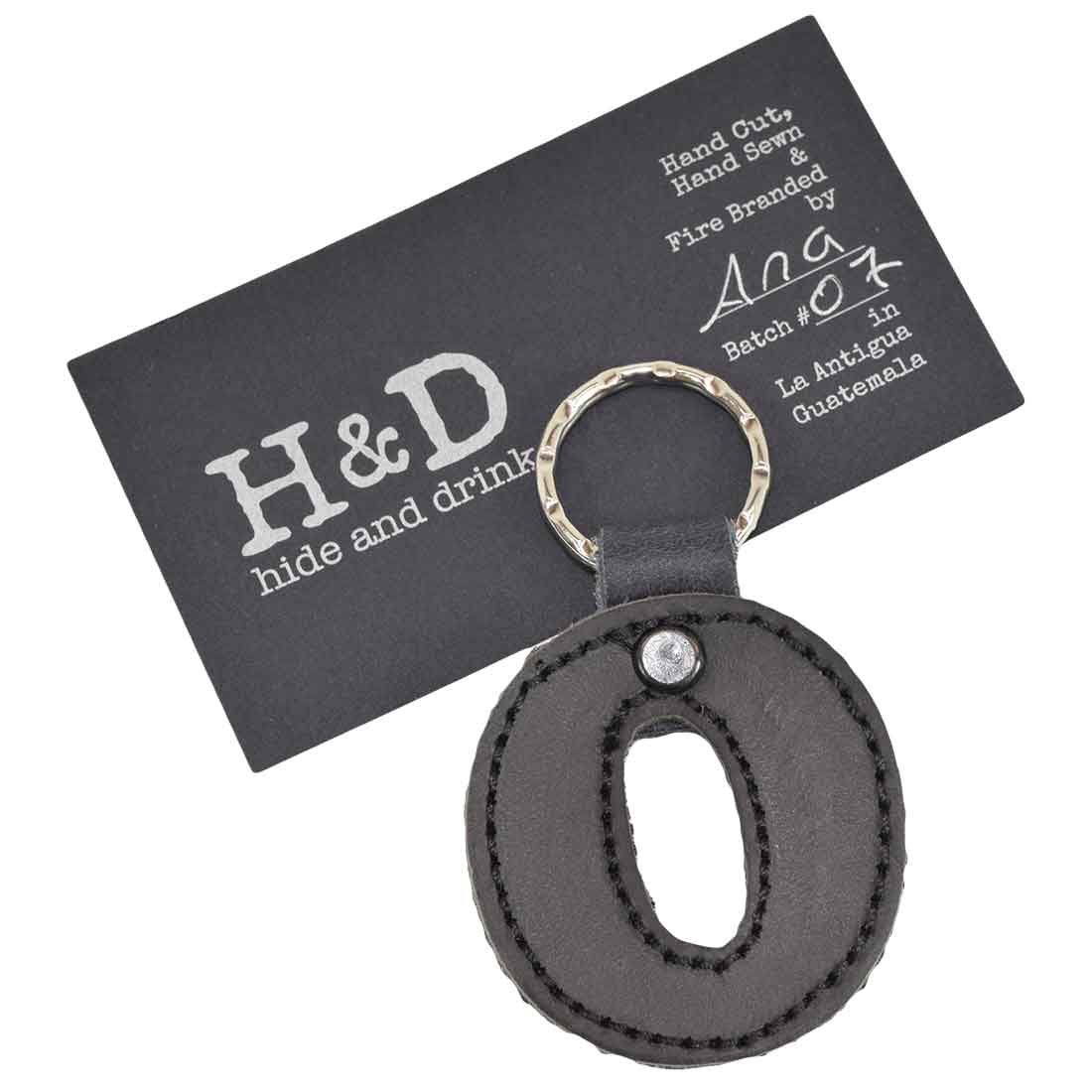 Alphabet Letter Keychains - Stockyard X 'The Leather Store'