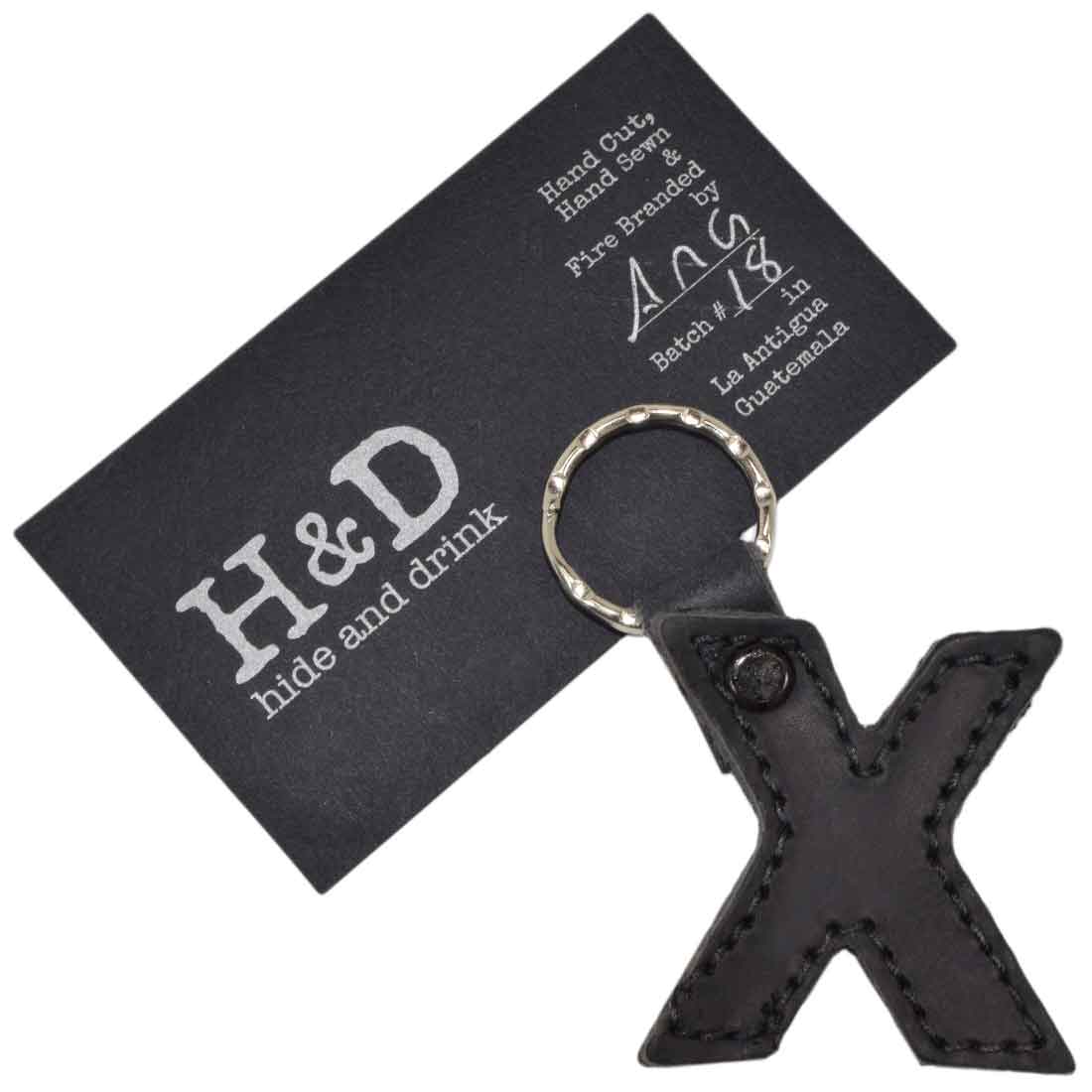 Alphabet Letter Keychains - Stockyard X 'The Leather Store'