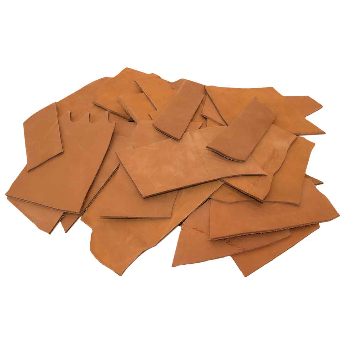 Leather Scraps 4 Lb. (3.5mm Thick) - Stockyard X 'The Leather Store'