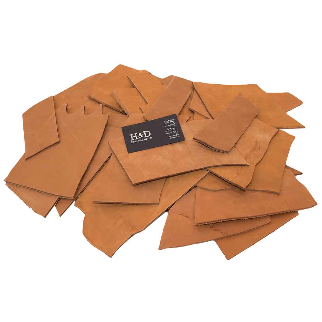 Leather Scraps 4 Lb. (3.5mm Thick) - Stockyard X 'The Leather Store'