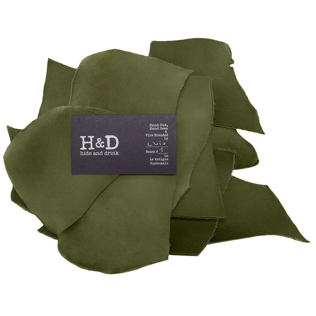 Thick Cow Leather Chips & Scraps (8 oz) - Stockyard X 'The Leather Store'