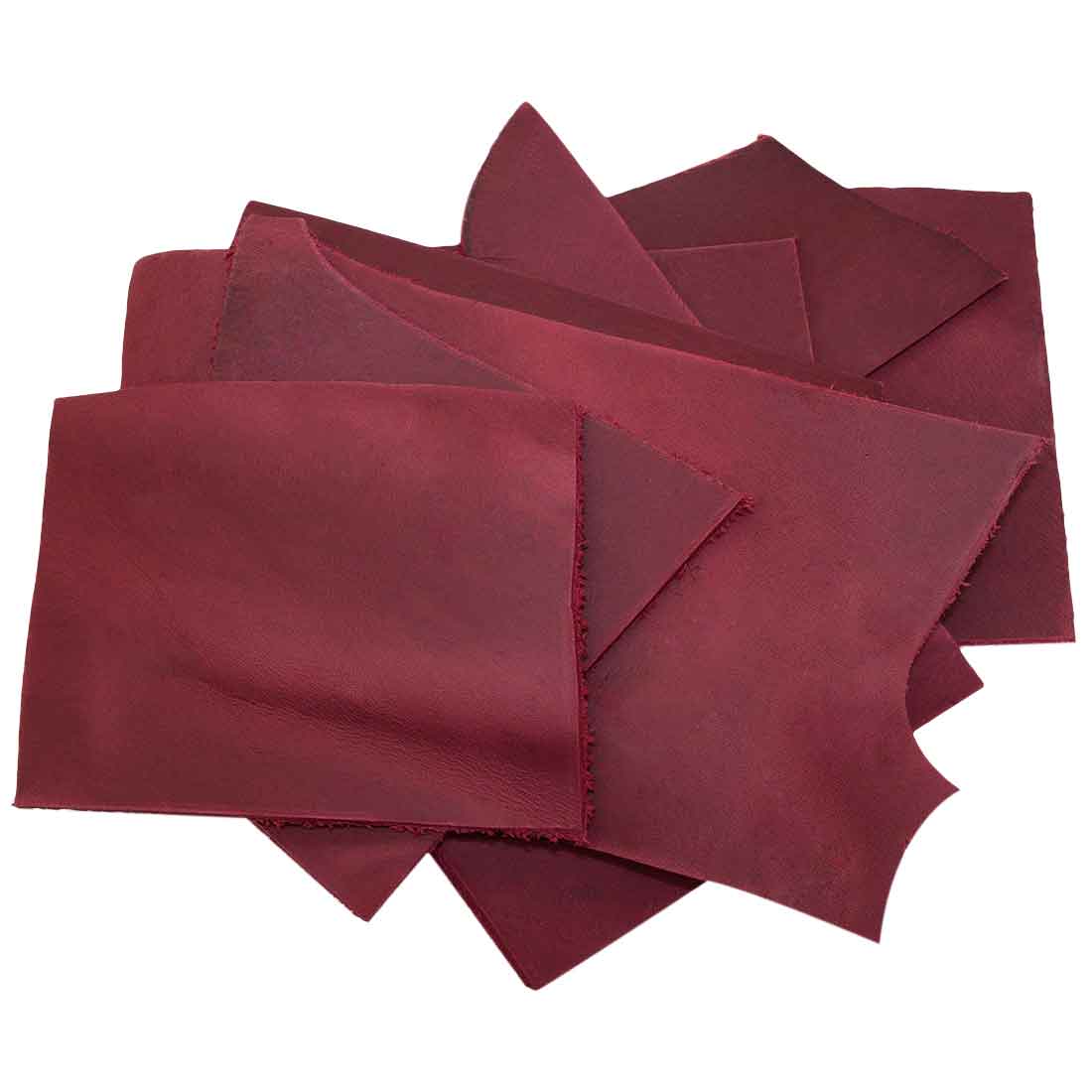 Thick Cow Leather Chips & Scraps (8 oz) - Stockyard X 'The Leather Store'